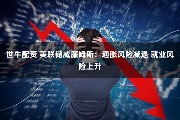 世牛配资 美联储威廉姆斯：通胀风险减退 就业风险上升
